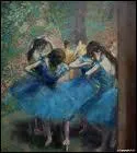 Qui a peint 'danseuses en bleu' ?