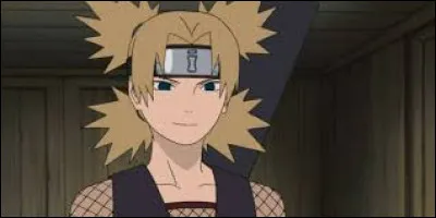 C'est la grande sur de Gaara, elle vient du village de Suna et c'est la petite amie de Shikamaru.