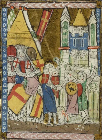 Après cette défaite cuisante, les deux souverains quittèrent la Terre sainte. L'émir d'Alep, à la tête d'une forte armée de Turcs et de Kurdes, mit le siège devant Antioche en 1149. Il ne put prendre la ville mais infligea une lourde défaite au comte Raymond de Poitiers, tué sur le champ de bataille.
Comment s'appelait cet émir ?