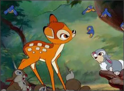 Comment s'appelle l'ami lapin de Bambi ?
