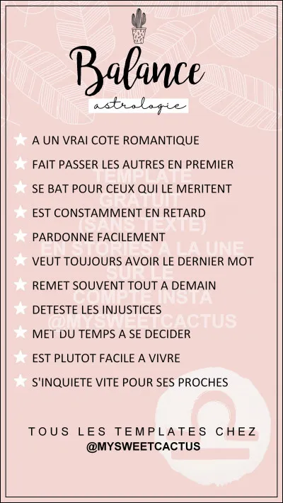 Et le grand gagnant : 

#1 ) Balance : 
La constellation représente la balance d'Astrée, déesse de la justice. Quel est leur plus plus grand point fort ?