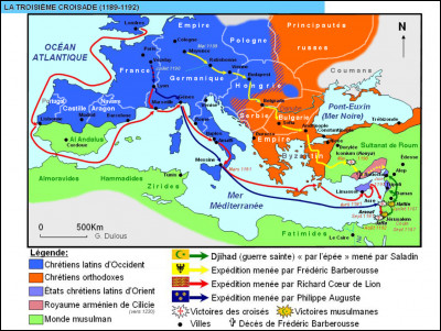 Quel était l'objectif de la troisième croisade ?