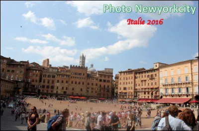 Quelle est cette ville italienne chef lieu de la province du même nom, célèbre pour ses courses de chevaux spectaculaires "Palio delta Contrade" ?