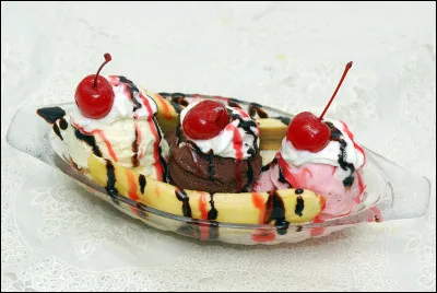 Le banana split est un dessert à base de banane originaire du continent...