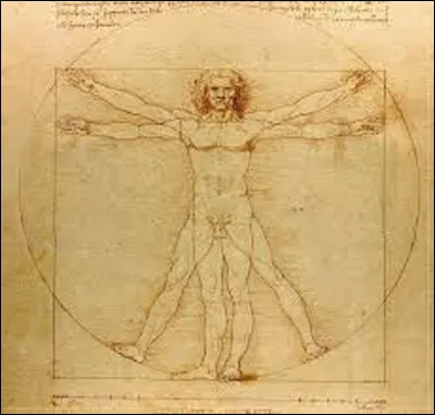 Quel est le nom de cette repr&eacute;sentation des proportions id&eacute;ales parfaites du corps humain de L&eacute;onard de Vinci ?