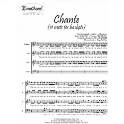 En 1983, quel groupe avait à son répertoire le titre "Chante" ?