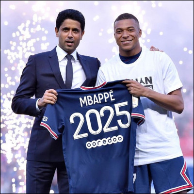 Kylian Mbappé a fait un énorme buzz dans le monde en prolongeant son contrat dans un club jusqu'en 2025. Quel est ce club ?
