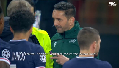 Le 8 décembre, lors d'un match d'UEFA Champions League, un quatrième arbitre s'est retrouvé exclu à cause de propos racistes. Ce jour-là, c'était le Paris Saint-Germain qui jouait. Mais contre qui jouait-il ?