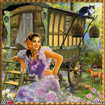 Qui interprétait les paroles "Je suis né dans cette caravane, et nous partons, allez viens !"