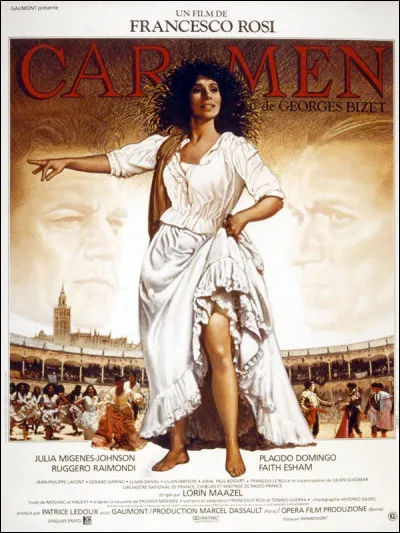 Dans l'opéra de quel musicien rencontre-t-on la gitane "Carmen" ?