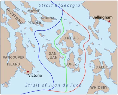 Passons maintenant à un autre épisode de l'Histoire : une guerre entre les États-Unis et l'Empire britannique en 1859 qui est en fait une escalade militaire. Quelle est la raison du déclenchement de cette guerre ?