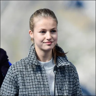 Depuis quelle année Leonor de Borbón y Ortiz est-elle la princesse héritière d'Espagne ?