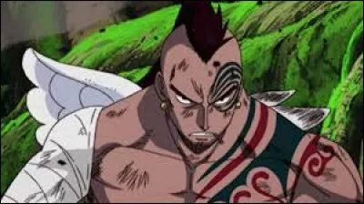 Ce guerrier, on le voit la première fois à Skypiea. Qui est-ce ?