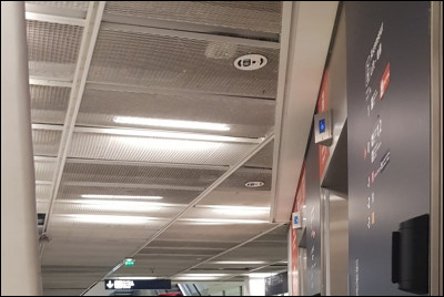 Selon cette image, o&ugrave; sommes-nous dans l'a&eacute;roport ?