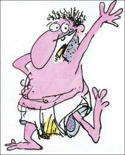 Quel est le nom de ce personnage de BD de Reiser qui ne porte qu'un slip crasseux et surdimensionné ?