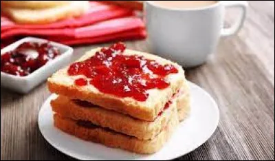 Après avoir croisé cette personne, tu rentres chez toi, puis tu prends le petit-déjeuner. Tu fais vite car tu dois prendre un train pour partir en vacances. Tu te fais une tartine. Quand tu vas la manger, elle tombe du côté du beurre et de la confiture. Comment réagis-tu ?