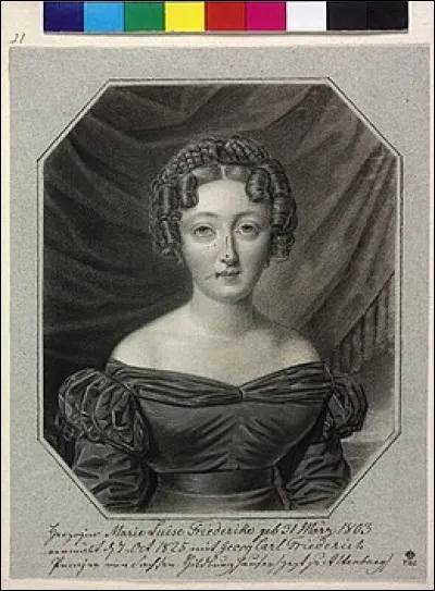 Dans quel pays est née Marie-Louise de Mecklembourg-Schwerin ?