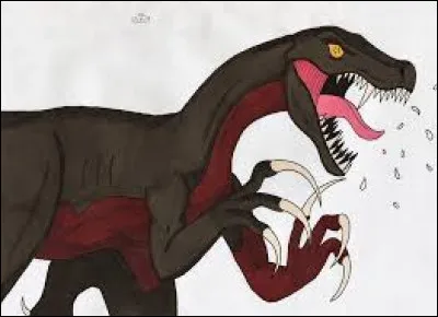 Comment se nomme le dinosaure mystique et surpuissant que Lance et Croc affrontent dans l'épisode 9 ?