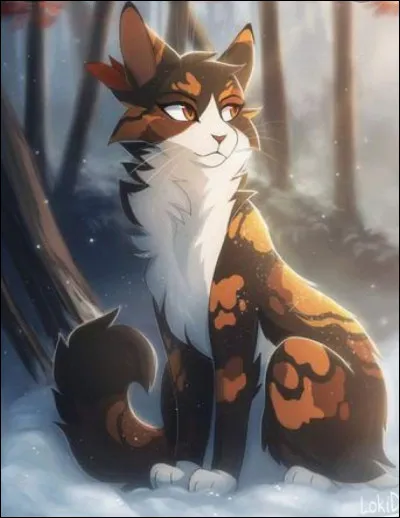 Le clan est sauvé grâce à ta bravoure, et ton chef, Étoile de Hibou, te nomme guerrier ! Tu t'appelleras Plume de Myrtille.