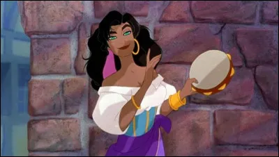 À quel peuple, que Frollo veut éliminer, Esmeralda appartient-elle ?