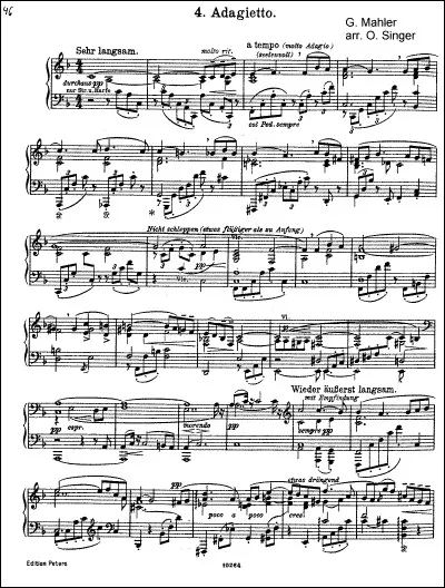 Le th&egrave;me musical principal du film est l'adagietto de la 5e symphonie de :