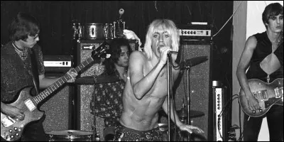 Tout le monde connait Iggy Pop, mais quel était le nom de son premier groupe ?