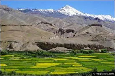 Géographie : Comment se nomme cette province au nord de l'Inde mais qui fait aussi partie de la Chine et du Pakistan ?