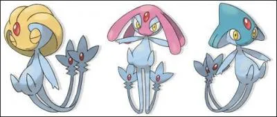 Comment s'appellent les composants de ce trio ?