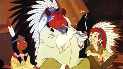 Qui prend les commandes des enfants perdus sous les ordres de Peter pour aller chez les Indiens ?