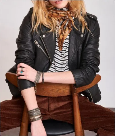 Quel est ce blouson, rendu célèbre par James Dean et Marlon Brando ?