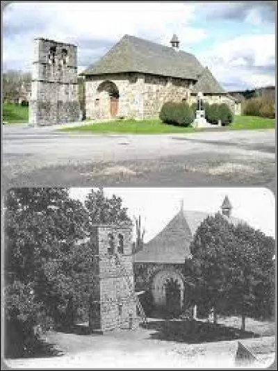 Vous avez sur cette image l'église Saint-Martial (et son clocher mur), à Palisse. Village néo-aquitain, dans l'arrondissement d'Ussel, il se situe dans le département ...
