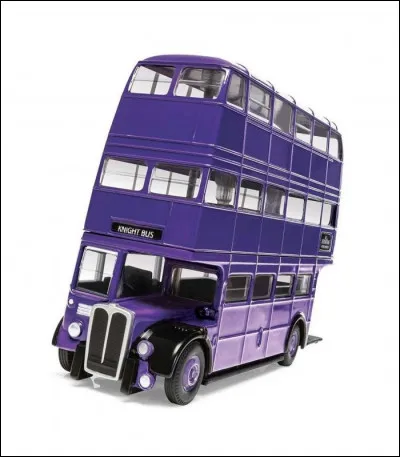 Dans quelle saga cin&eacute;matographique retrouve-t-on ce bus violet &agrave; double imp&eacute;riale ?