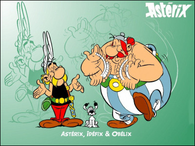 Vrai ou faux ? Obélix possède une force phénoménale car il est tombé dans la marmite de potion magique lorsqu'il était petit.