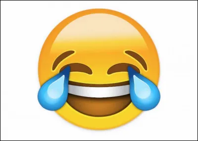 Vrai ou faux ? En 2021, le smiley le plus utilisé était celui-ci :