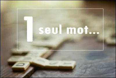 Et à vous qui me signifiez, par vos compliments ou récompenses, que vous avez apprécié de jouer mon quiz, je n'ai qu'un mot à vous dire !