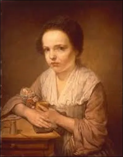 Huile sur toile réalisée vers 1750, ''Jeune fille à la poupée'' est un tableau exécuté par un portraitiste qui se nomme...