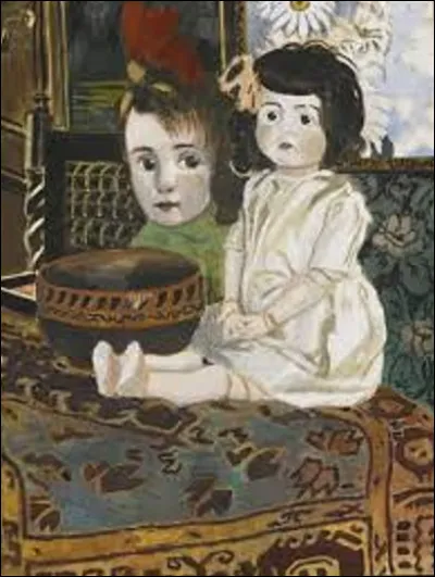 Quel artiste, proche du symbolisme belge, a peint, en 1924, ce tableau nommé ''Petite Fille à la poupée dans l'intérieur du peintre'' ?