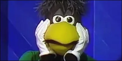 Dans "Croque-Matin", Claude Pierrard présentait l'émission avec la marionnette :