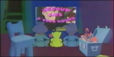 L'émission "Debout les petits bouts" était présentée par deux enfants et un ourson.