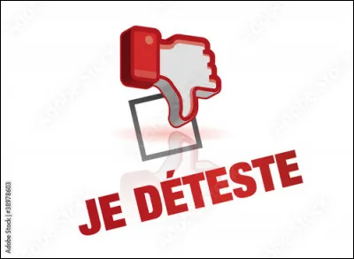 Quelle est la chose que tu détestes le plus faire ?