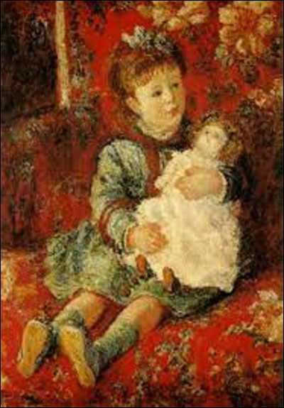 On commence ce deuxième volet en cherchant un impressionniste. Lequel a réalisé en 1876 ce tableau nommé ''Portrait de Germaine Hoschedé'' ?