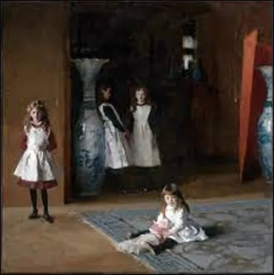 ''Les Filles d'Edward Darley Boit'' ou ''Portraits d'enfants'' est une huile réalisée en 1882. Quel impressionniste américain a peint ces gamines dont une tient une poupée entre ses jambes ?