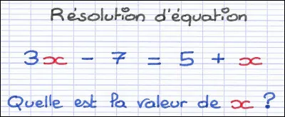 Une équation du premier degré admet toujours deux solutions.