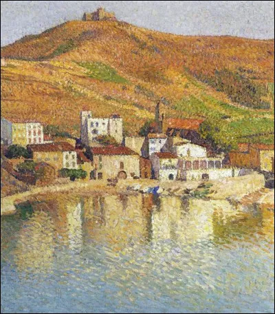 Qui a peint "La baie de Collioure près du port" ?