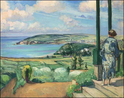 Qui a peint "La baie de Morgat" ?