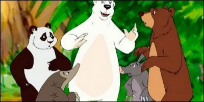 Dans "LÎle de Noé", l'île sur laquelle les animaux trouvent refuge après un naufrage, est devenue flottante :