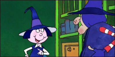 Comment s'appelle la jeune fille qui a du mal à s'adapter à sa vie de sorcière dans "Grand-mère est une sorcière" ?