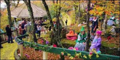 En quelle année un incendie a-t-il détruit plusieurs parties du parc d'attractions Terre d'Oz, en Caroline du Nord ?