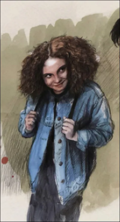 De quelle couleur était sa robe au mariage de Bill et Fleur ?