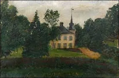 ''Château de Crépy-en-Valois'' est un tableau d'un peintre naïf qui se nomme...